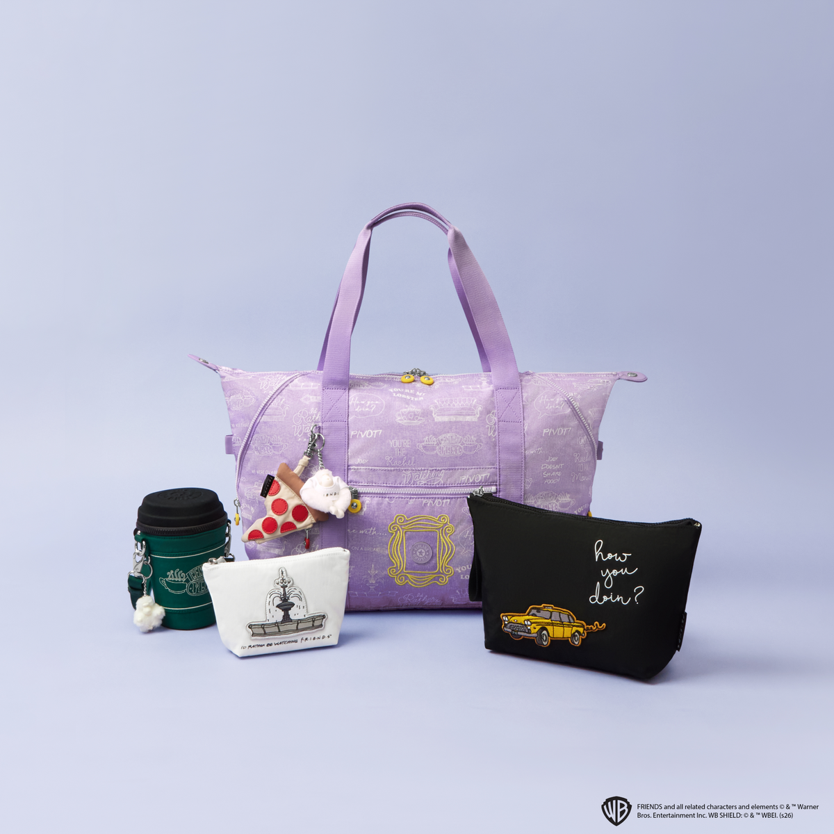 Kipling x Friends Product Set