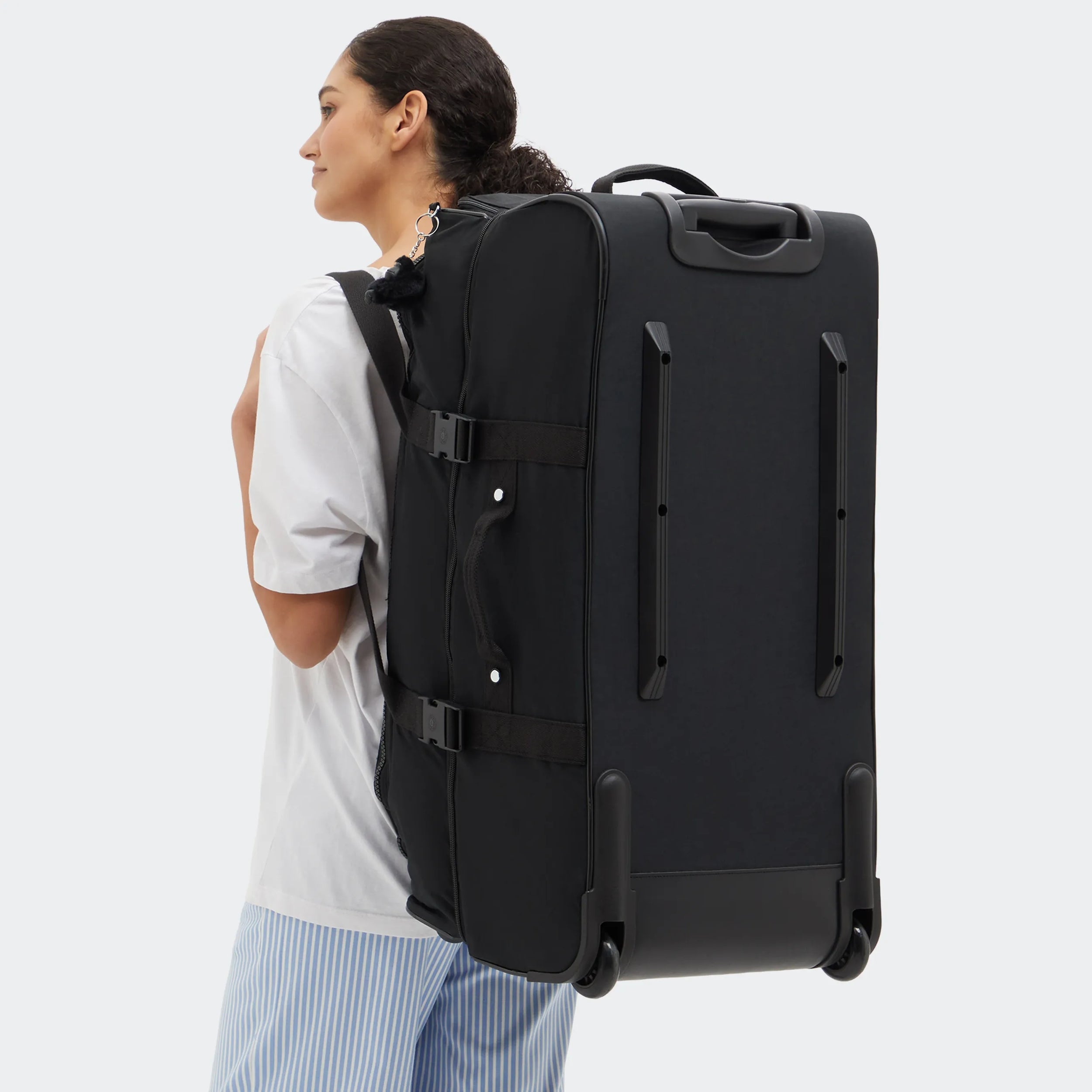 TEAGAN L | Large Wheeled Duffle | Kipling