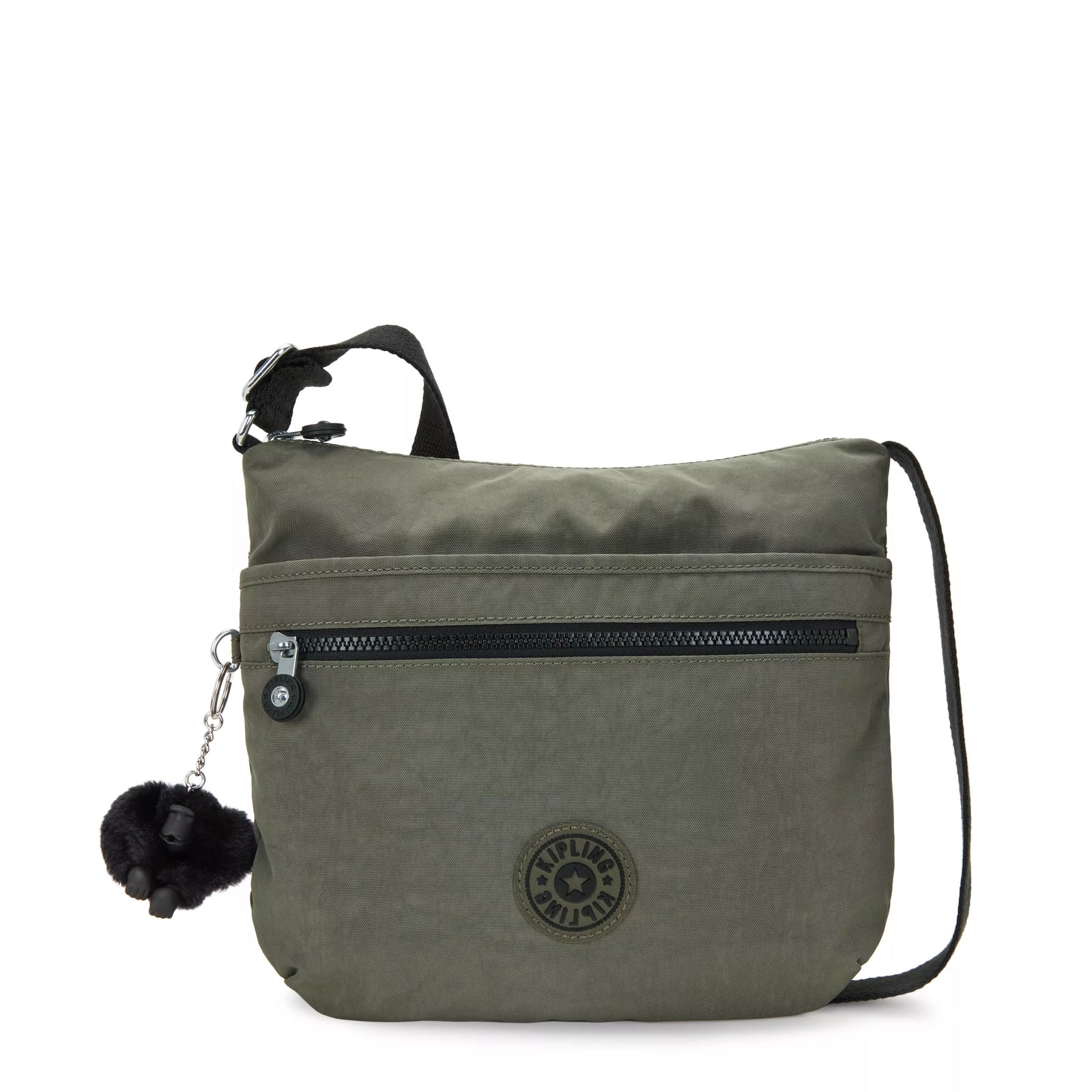 Kipling ELEVATED JACQUARD ARTO - Borsa a tracolla - green/verde Kipling ELEVATED JACQUARD ARTO - Borsa a tracolla - green/verde
