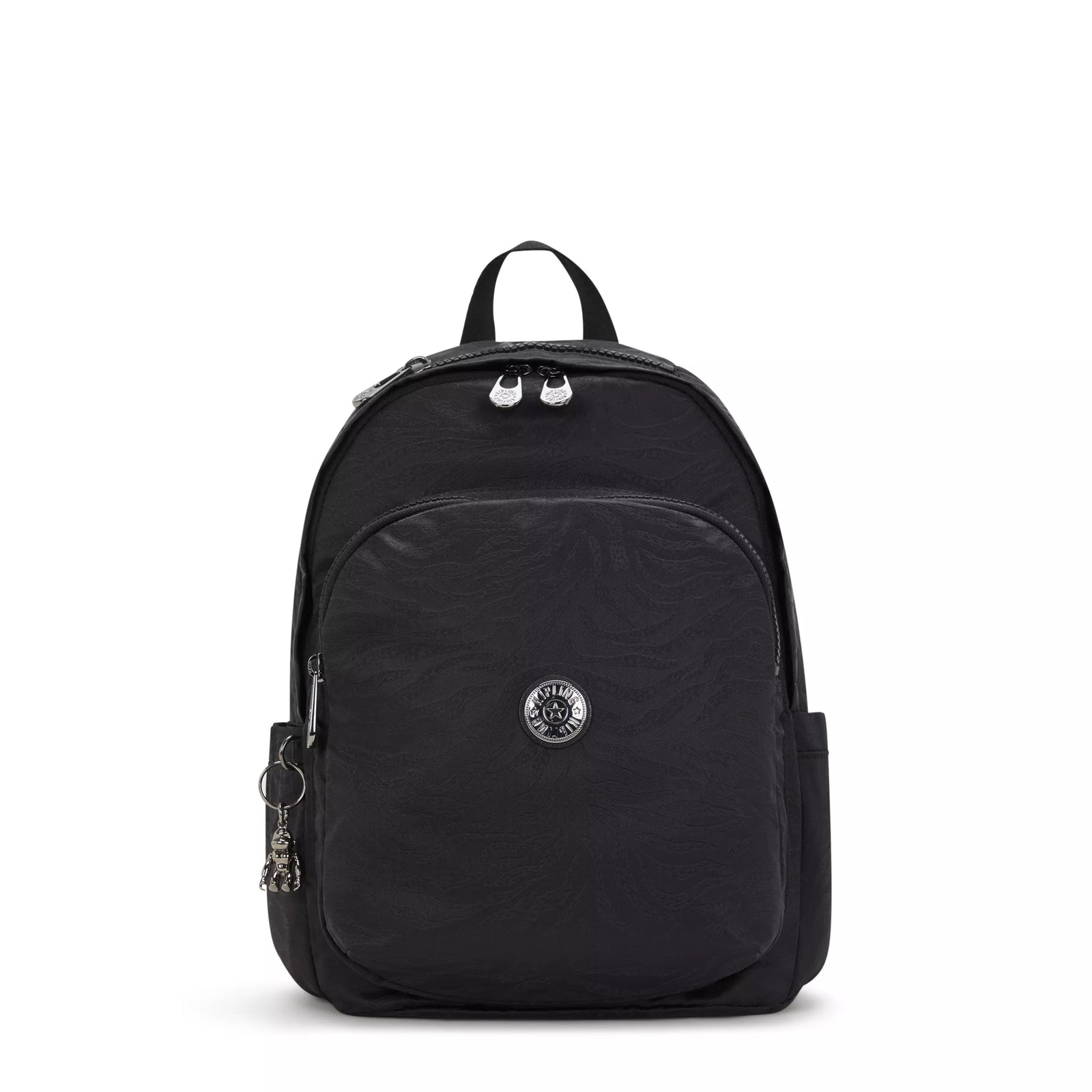 DELIA Medium Backpack with Front Pocket and Top Handle Kipling