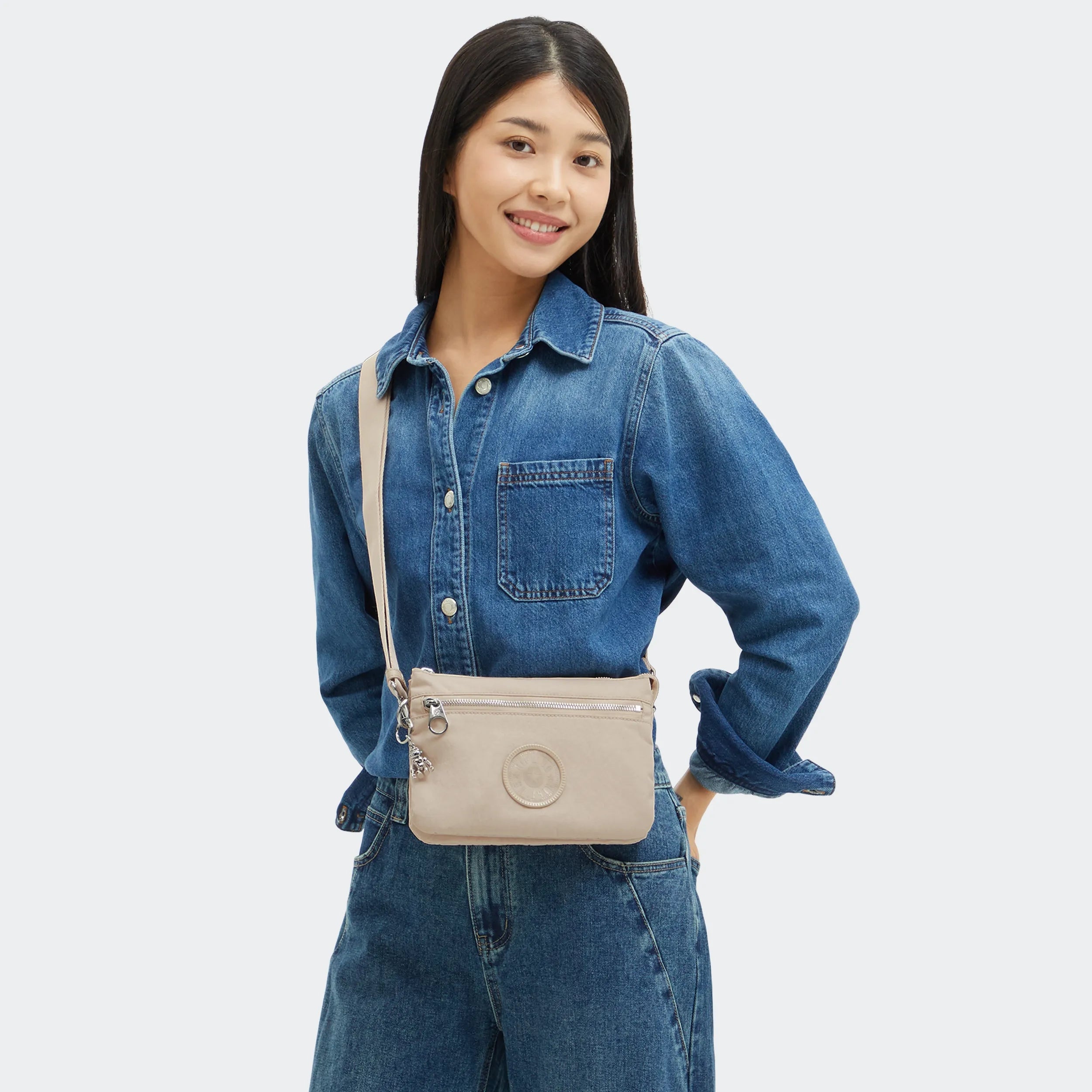 RIRI ZIP | Small Cross Body Bag | Kipling