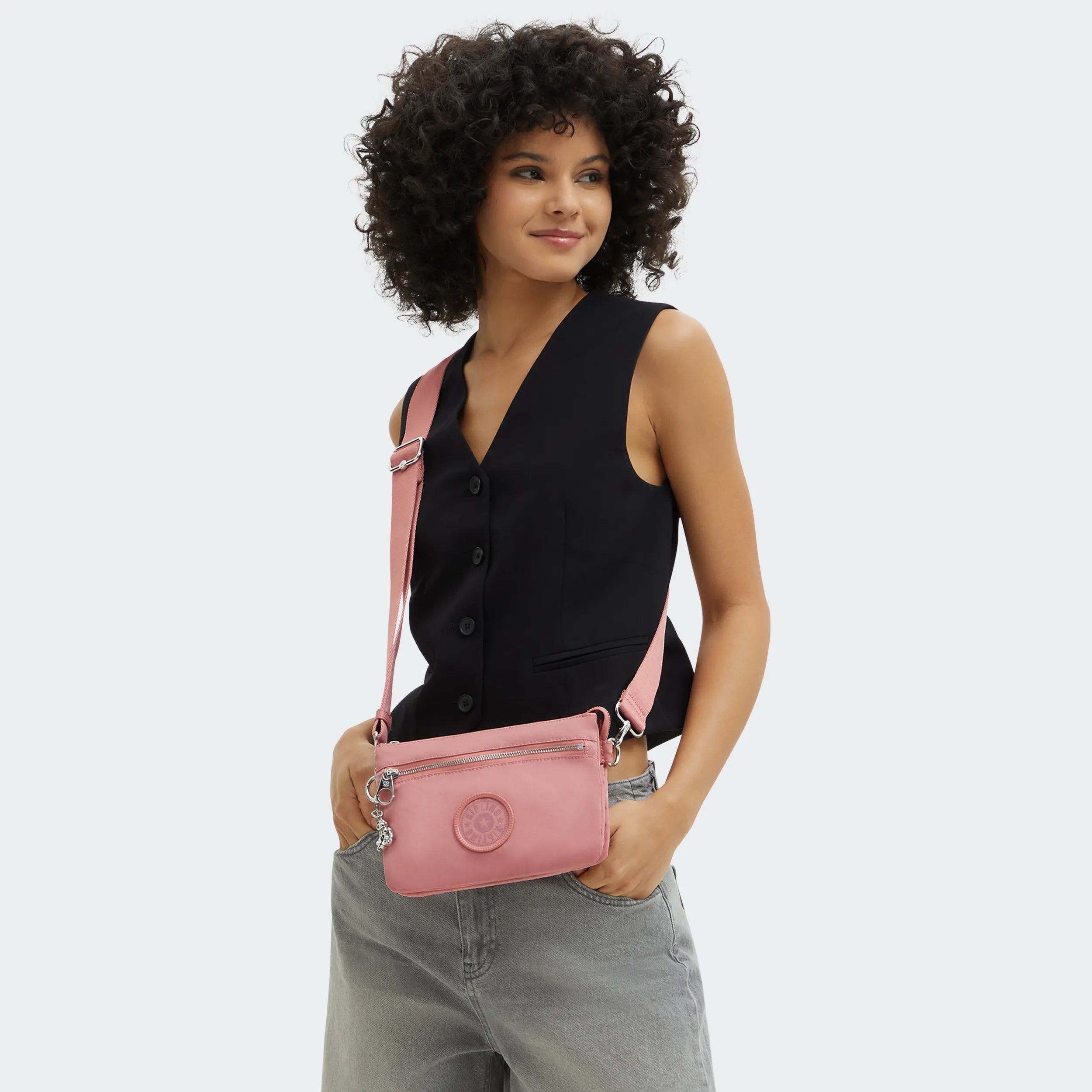 ハンドバッグ riri RIRI ZIP | Small Cross Body Bag | Kipling