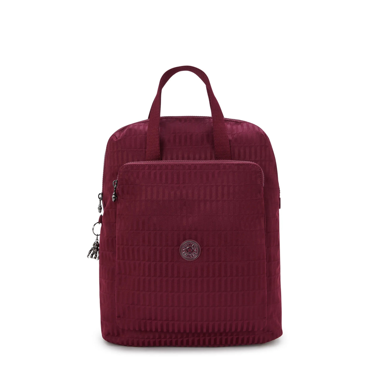 KAZUKI Maroon Tile Jacquard - 1