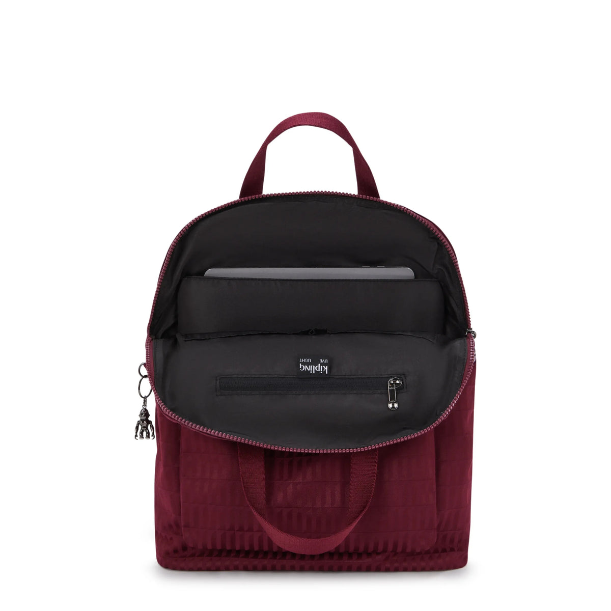 KAZUKI Maroon Tile Jacquard - 3
