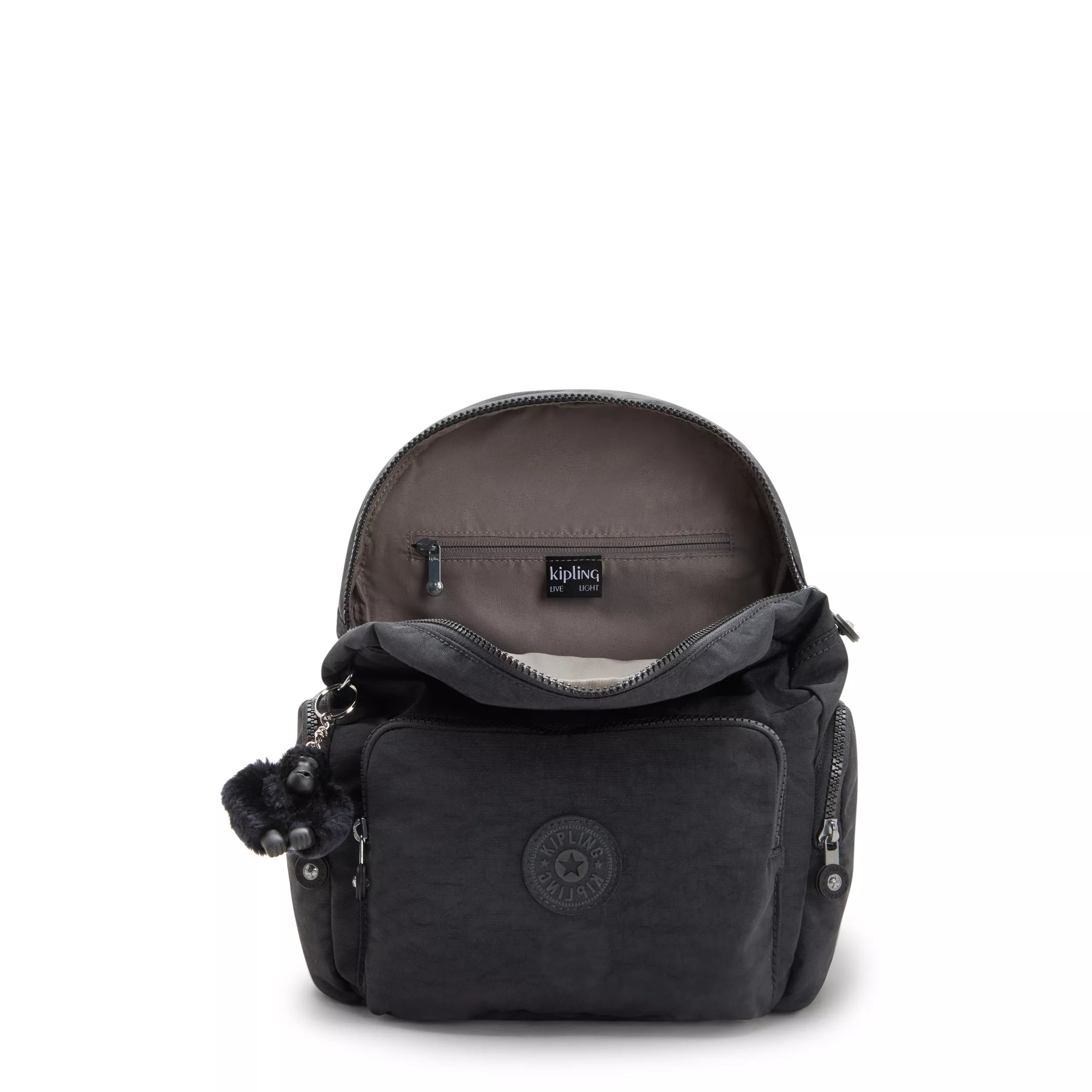 【新品タグ付き】KIPLING CITY PACK S RichBlack CITY ZIP S | Small Backpack with Adjustable Straps | Kipling