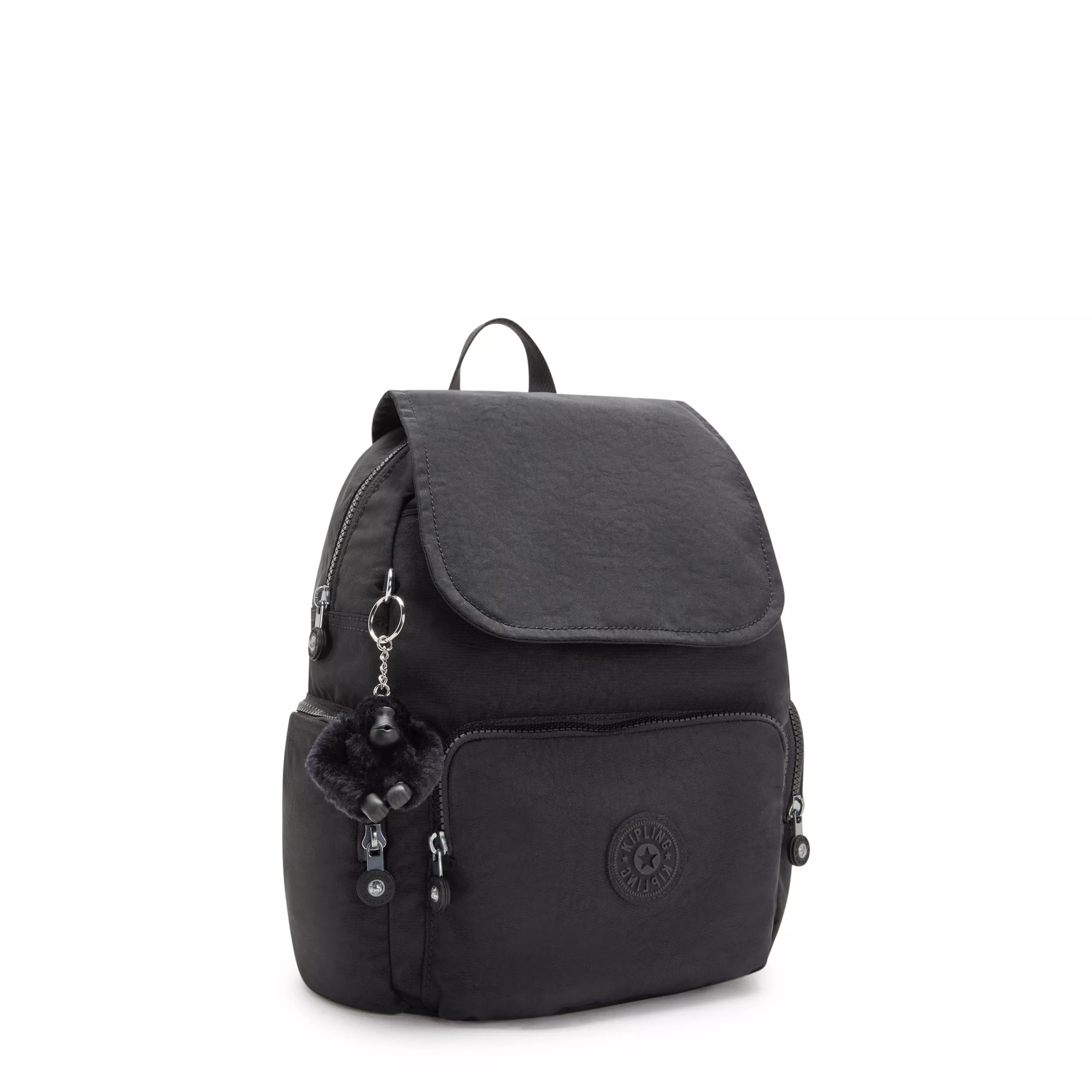 【新品タグ付き】KIPLING CITY PACK S RichBlack CITY ZIP S | Small Backpack with Adjustable Straps | Kipling
