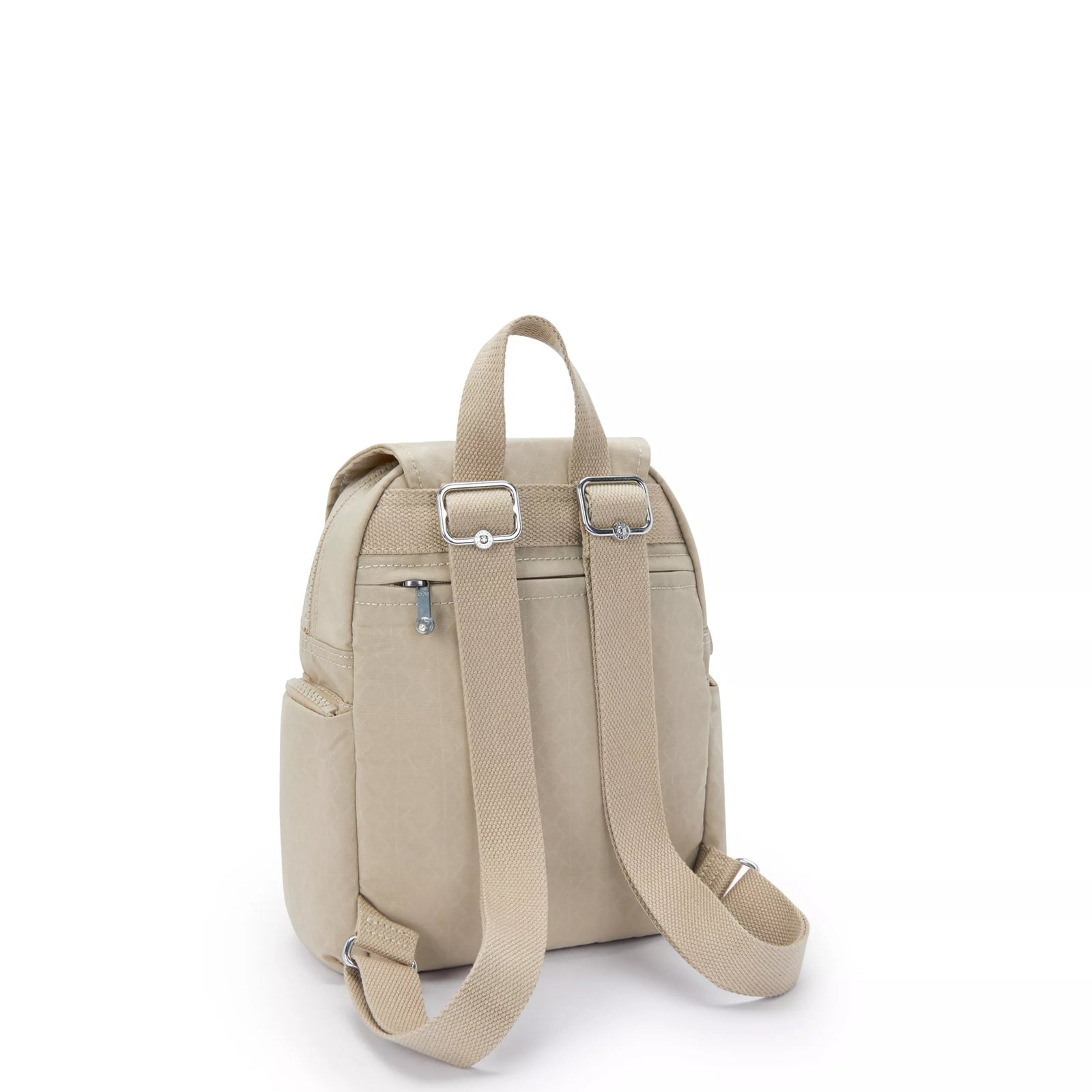CITY ZIP MINI Signature Beige Embossed-view-3