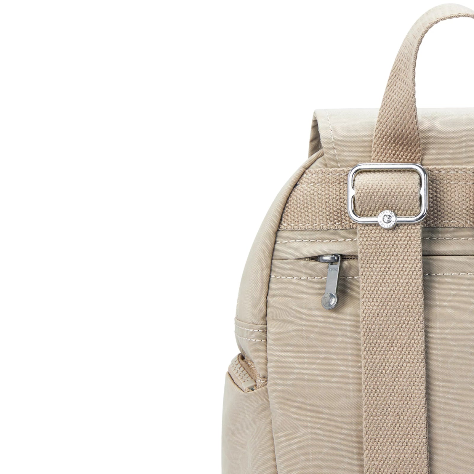 CITY ZIP MINI Signature Beige Embossed-view-7