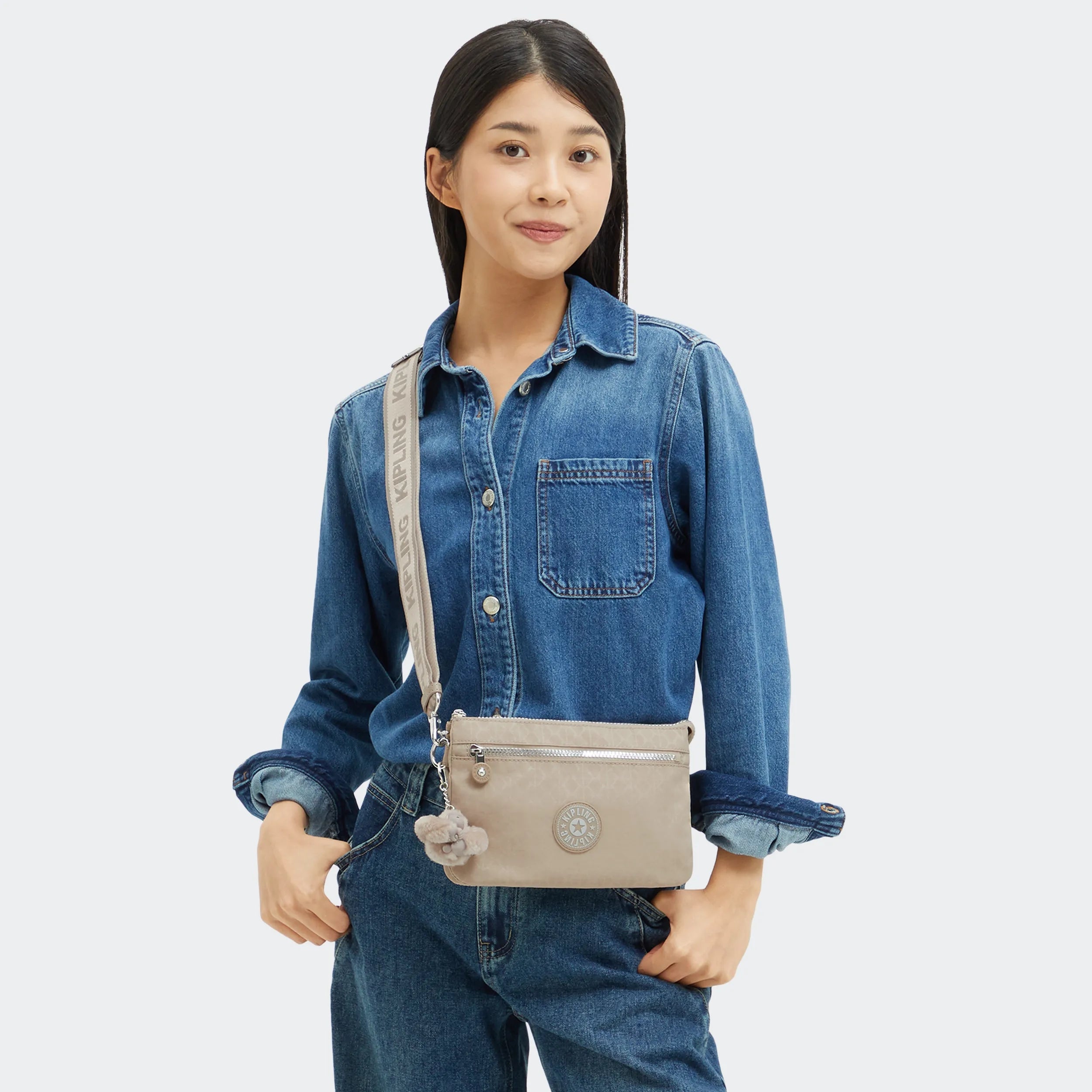 RIRI ZIP | Small Cross Body Bag | Kipling