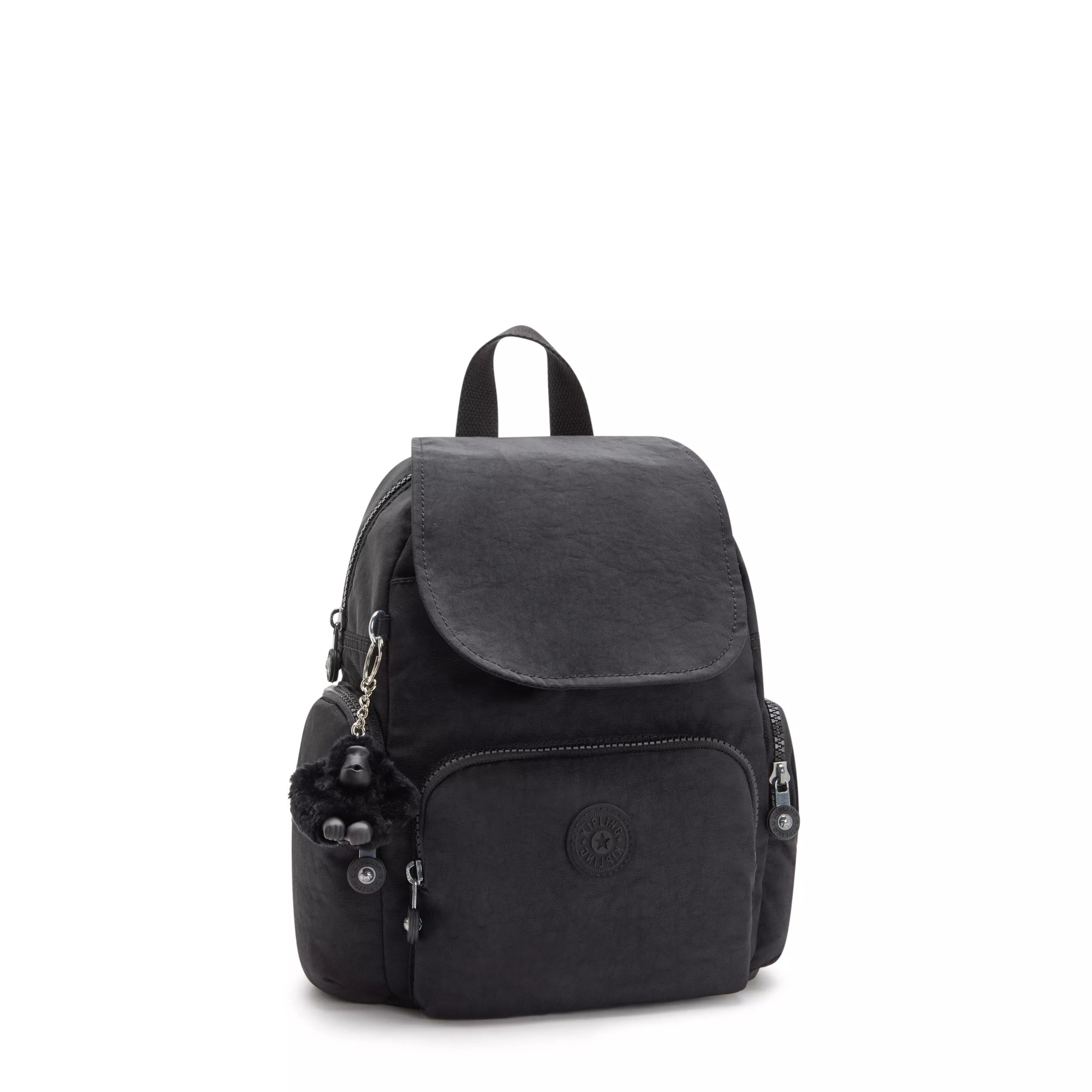 【新品タグ付き】KIPLING CITY PACK S RichBlack CITY ZIP MINI | Mini Backpack with Adjustable Straps | Kipling