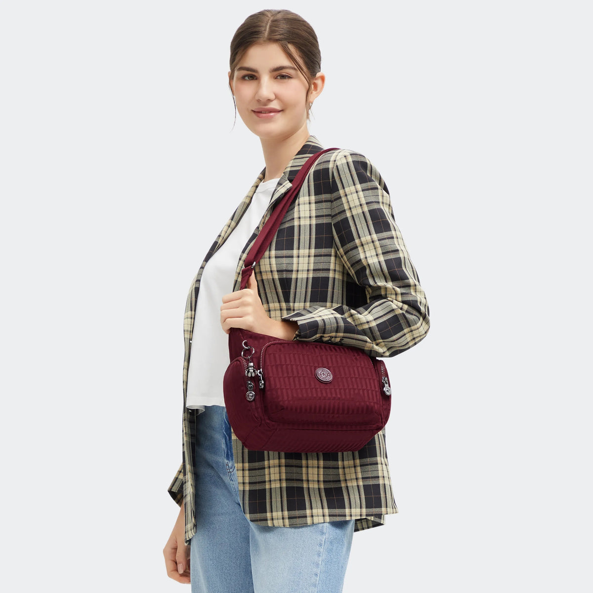 GABB S Maroon Tile Jacquard - 2