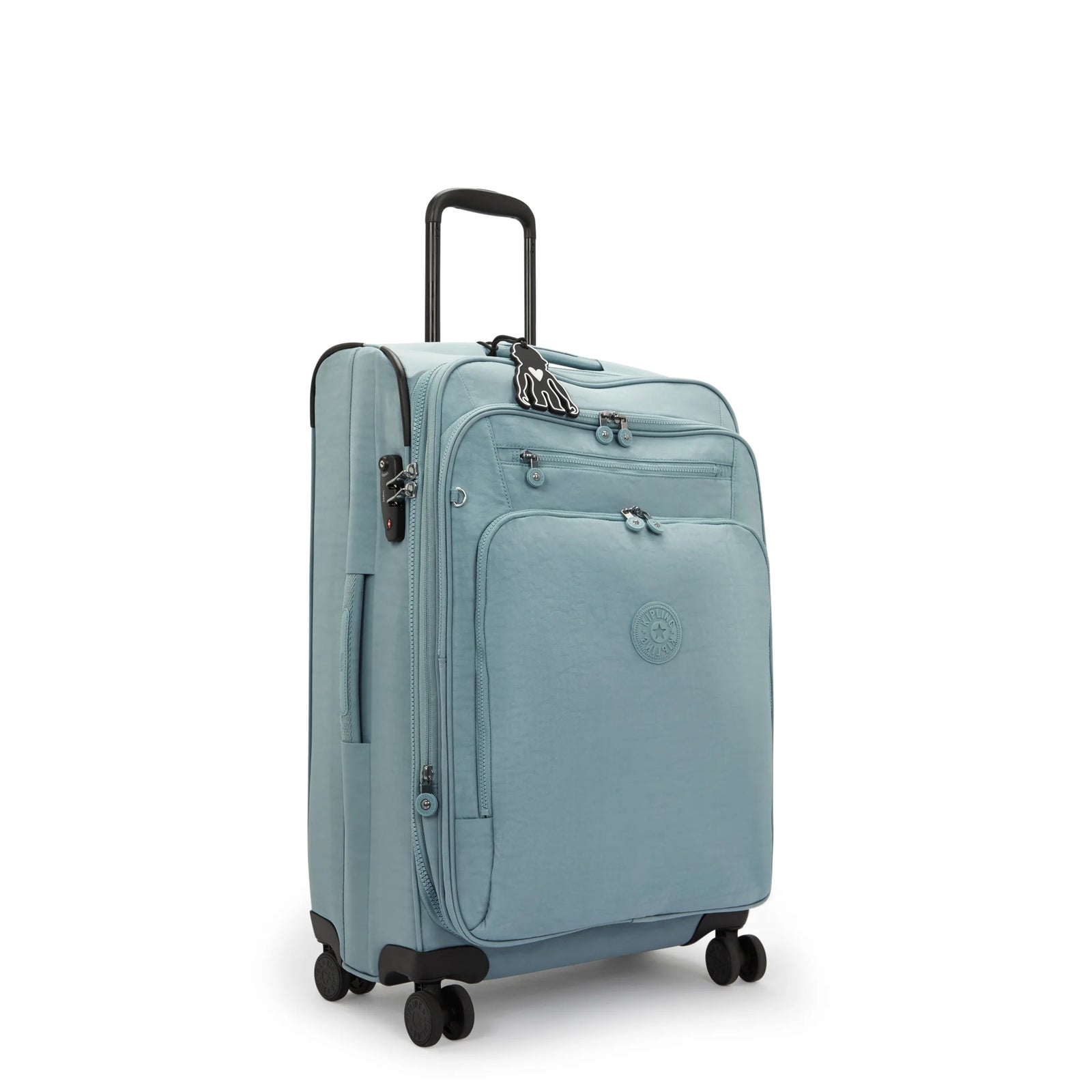 Kipling New Youri Spin S Trolley Misura Piccola Signature Print - Acquista A Prezzi Outlet Kipling New Youri Spin S Trolley Misura Piccola Signature Print - Acquista A Prezzi Outlet