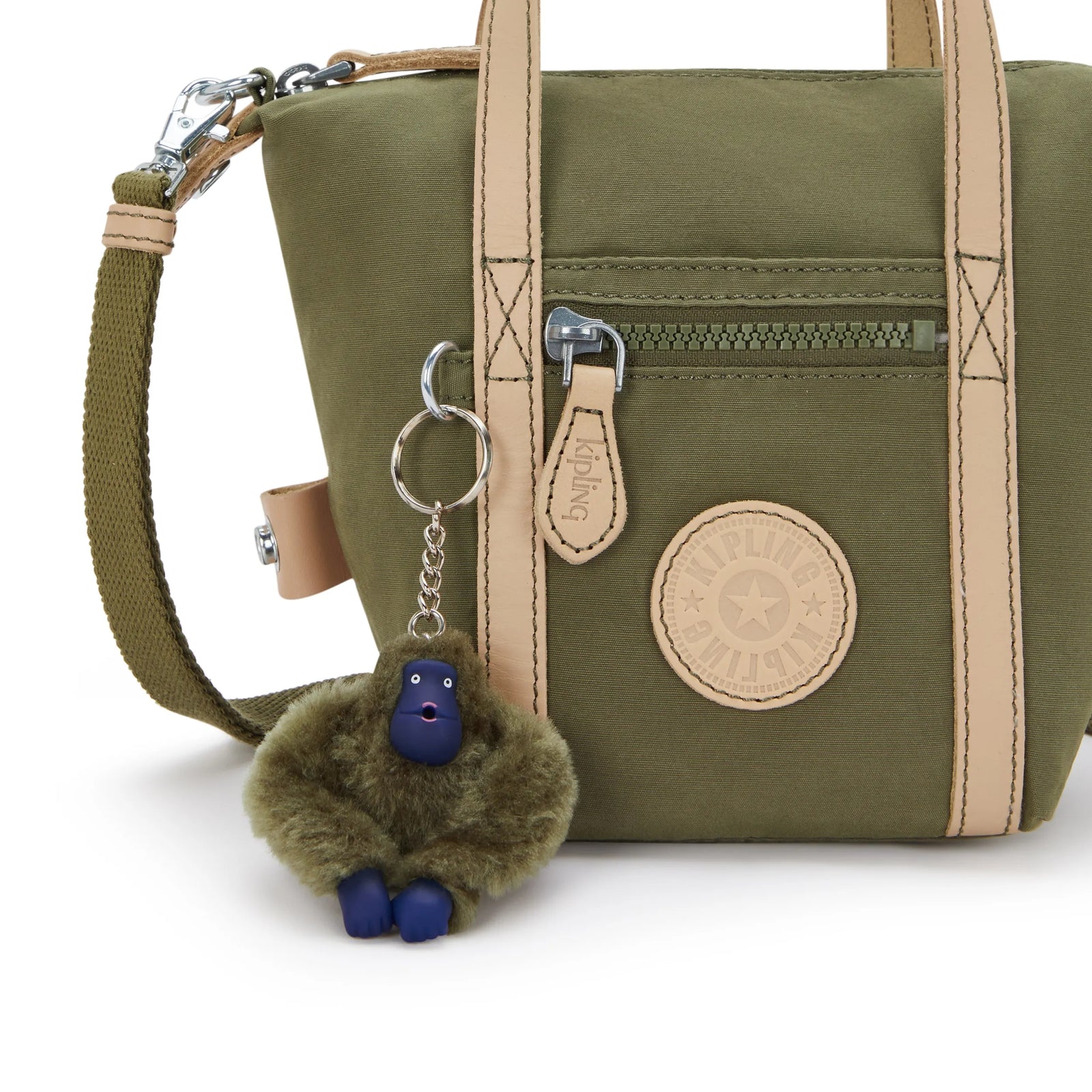 BOXY ART S Cotton Khaki-view-6