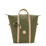 NEW ART BACKPACK Cotton Khaki-view-1 thumbnail