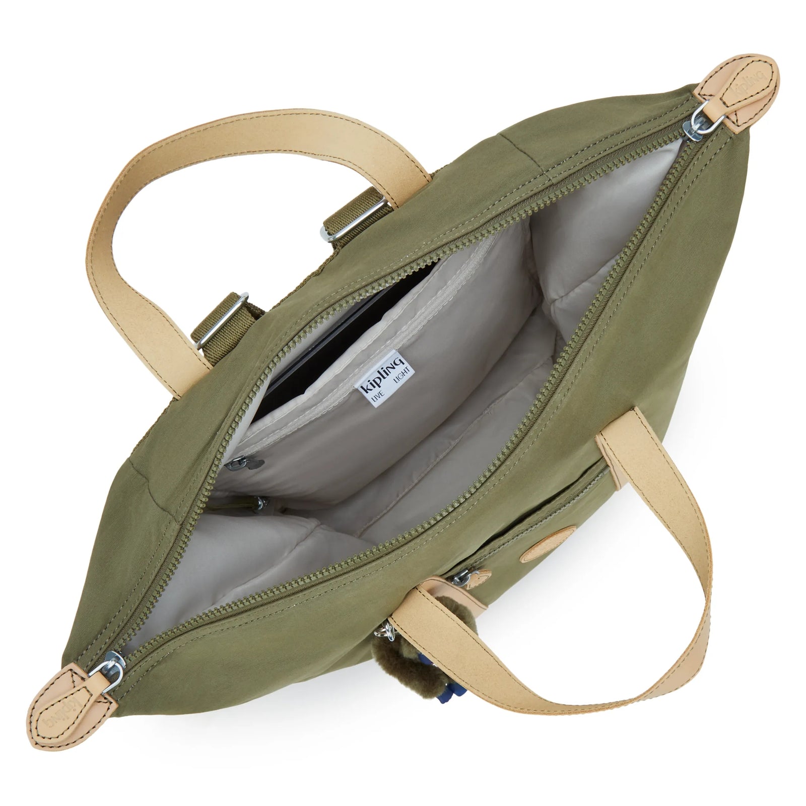 NEW ART BACKPACK Cotton Khaki-view-4