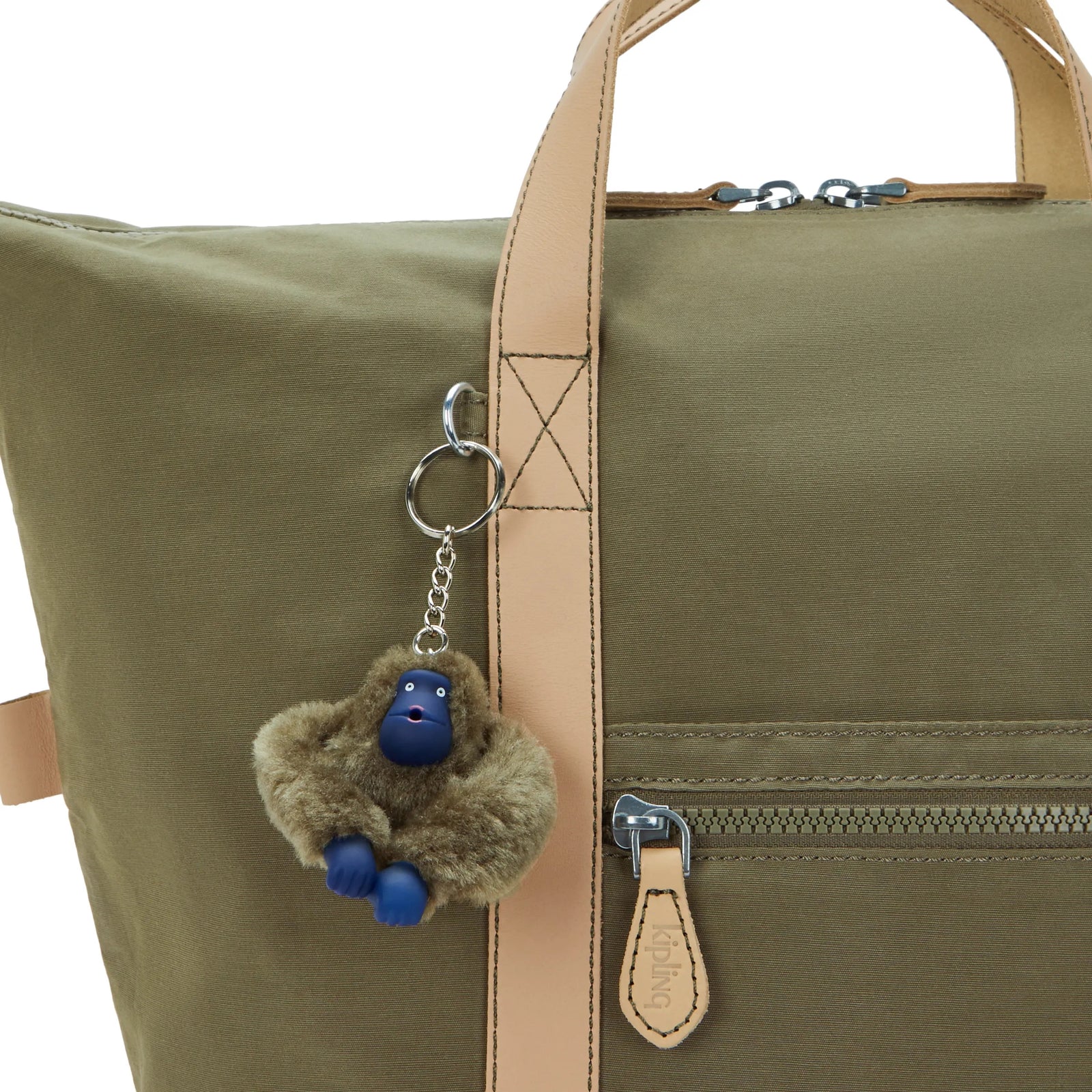 NEW ART BACKPACK Cotton Khaki-view-6