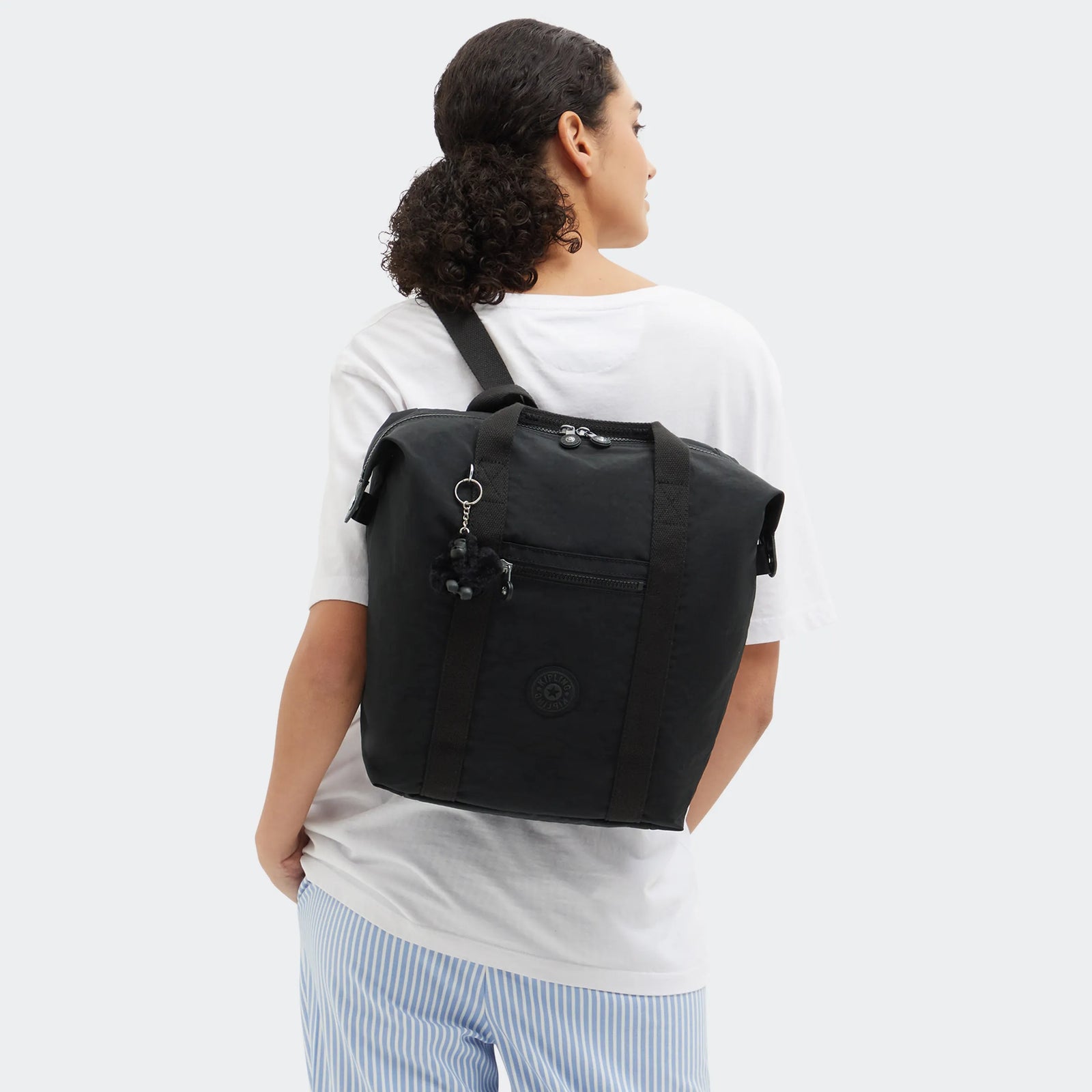 NEW ART BACKPACK Black Noir-view-2