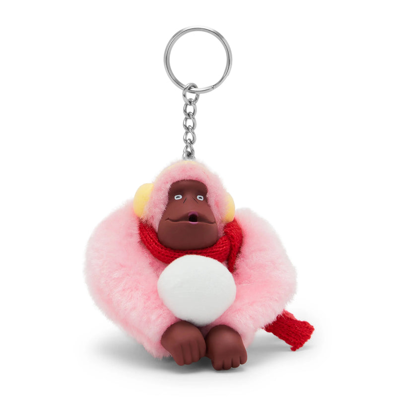 SNOWBAL WINTER MONKEY - Winter Pink / Pequeño