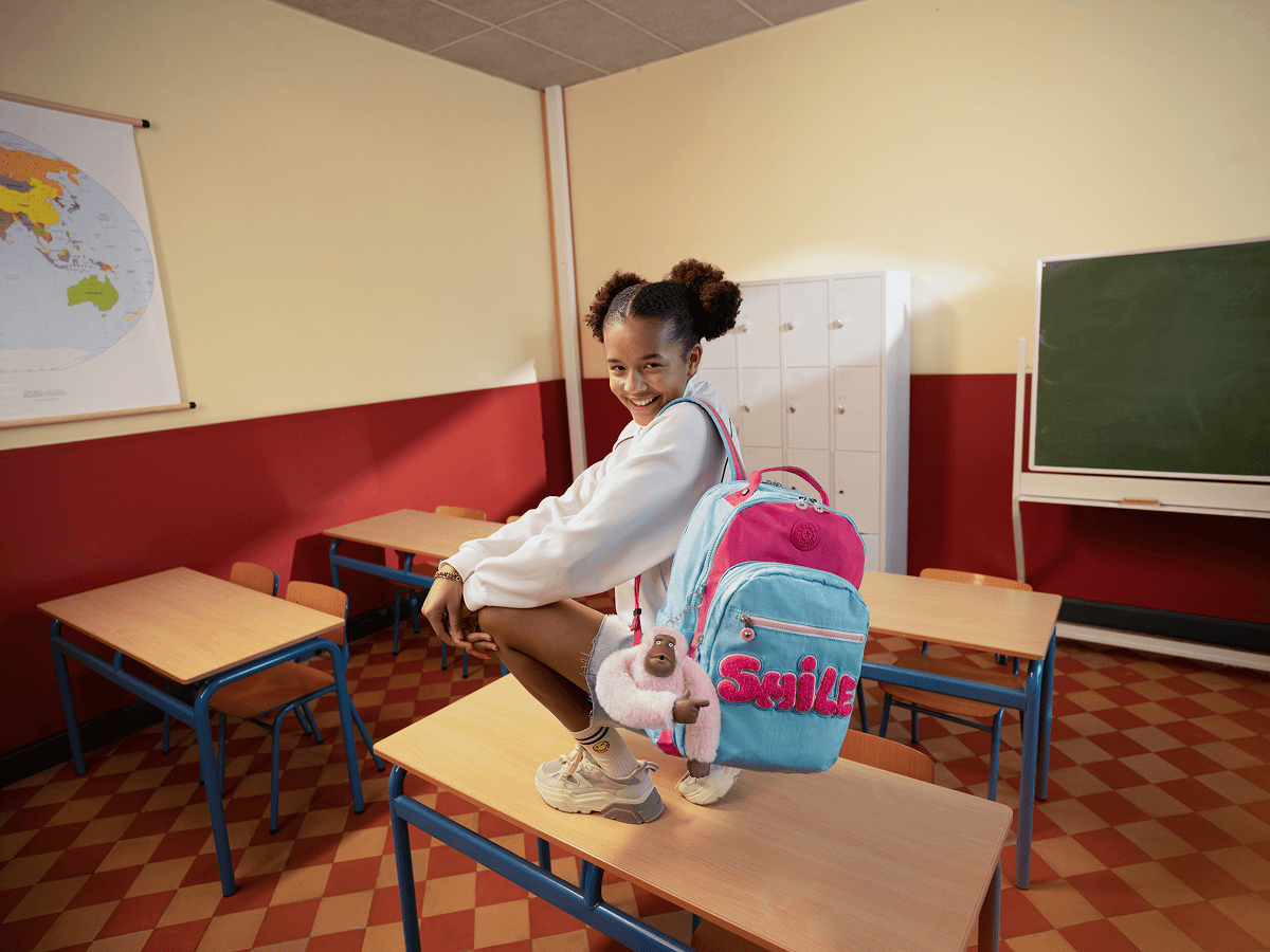 SEOUL S | Backpack with Tablet Compartment | Kipling True Navy Combo
