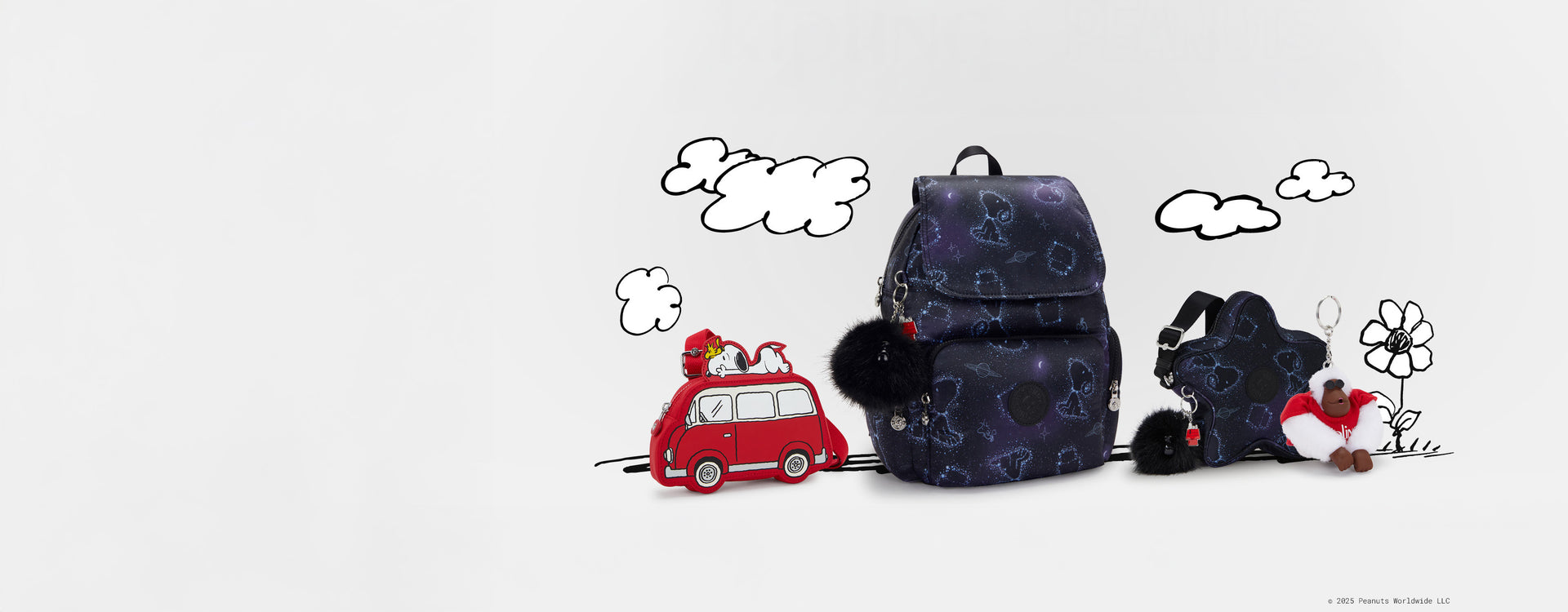 Loungefly Peanuts Mini sac à dos Snoopy Motif citrouille Loungefly Peanuts Mini sac à dos Snoopy Motif citrouille